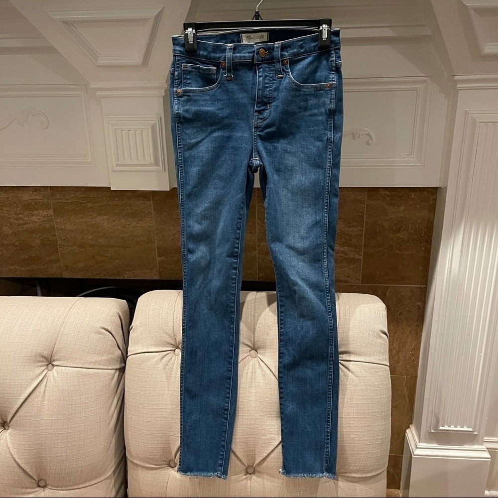 H: Madewell 9” High-Rise Skinny Jean Sz 26